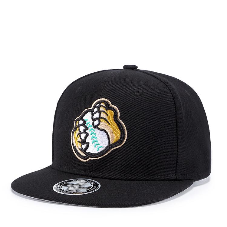 Customized Logo Snapback Cap Vintage Cap Snapback Customized Logo 3d Embroidery Logo Custom Snapback Fitted Hats Cap