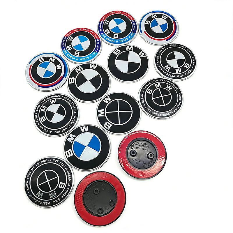 Car Emblem Front Grille Badge For BMW E46 E90 E60 F30 F10 E39 E36 M3 M5 M6 G20 G30 E93 M Hood Front Bonnet Grill Logo Rear Trunk bzbf85