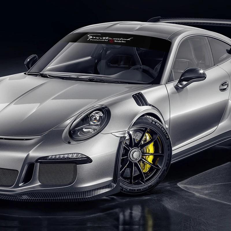 Naklejka na przednią i tylną szybę samochodu do Mercedes Benz C180 C200 C260 C300 W108 W124 W126 W140 W168 W169 W176 Akcesoria samochodowe