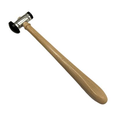 Gitaar Frethamers Dubbelzijdige Kop Fretswerk Hamer Stevig Compact Reparatiegereedschap Houten Handvat voor Bas Ukulele Mandoline