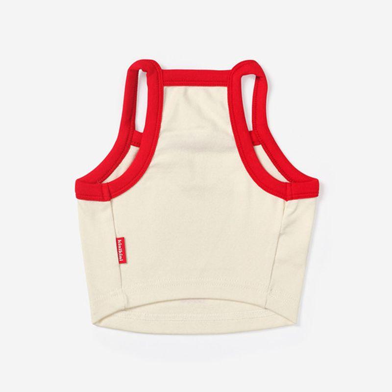 KINIKINI [Kinikini X Up Up] SWAG COVY CROP TOP-RED (Crop Top)