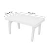 Dollhouse Laptop Table Chair 1/16 Scale Simulation Educational Miniature Notebook Desk Chair Set for Child Adults