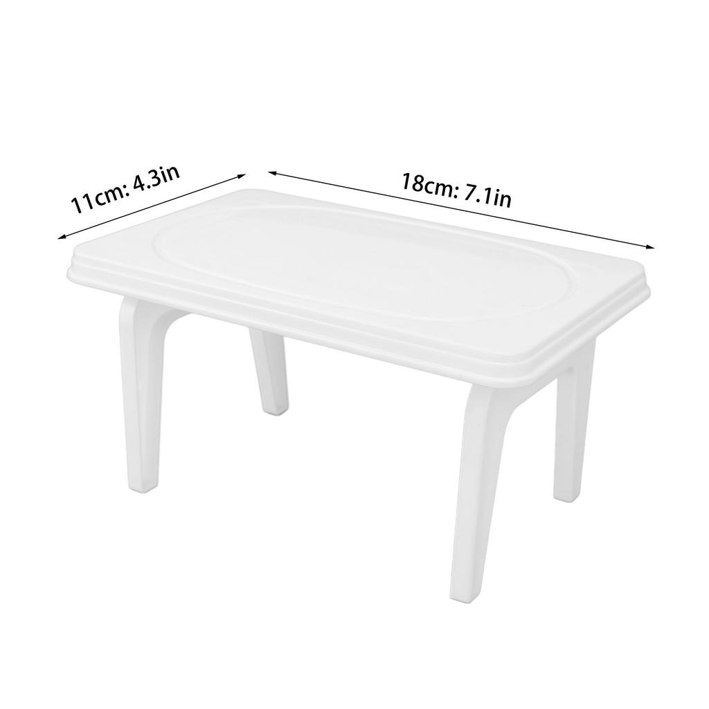 Dollhouse Laptop Table Chair 1/16 Scale Simulation Educational Miniature Notebook Desk Chair Set for Child Adults