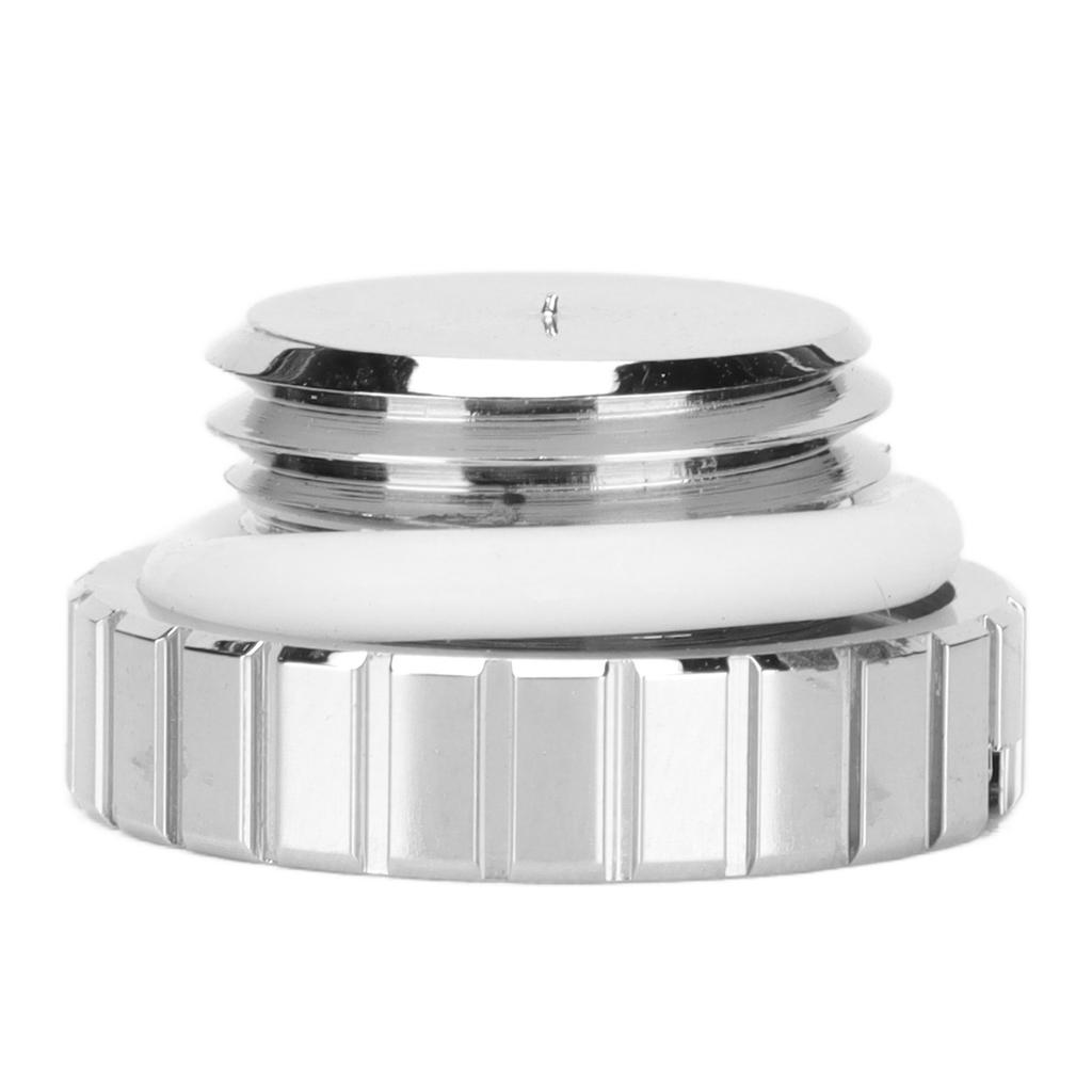 Water Stop Plug Black Silver G1 4 Thread Plug Fitting with O Ring for Computer Water Cool SystemSilver