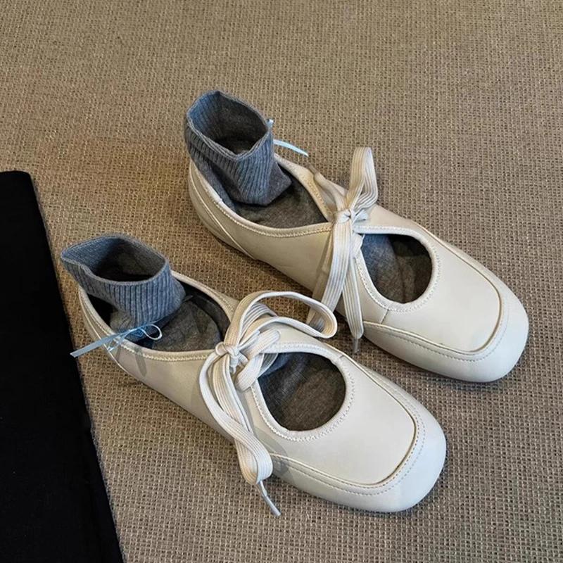 Fashion Women's Flats Loafers Shoes Fashion Shallow Sneaker Casual Sandals 2025 Summer Walking Sports Shoes Dress Zapatillas De Mujer