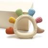 Baby Dinosaur Silicone Teething Toys BPA Free Easy To Grip Infant Care Teether Chewing Toy for Newborn Gift Babies Accessory