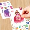 Fun Craft DIY Painting Sticker Princess Fairy Educational Magical Art Handmade Girl Drawing Sticker Art Craft