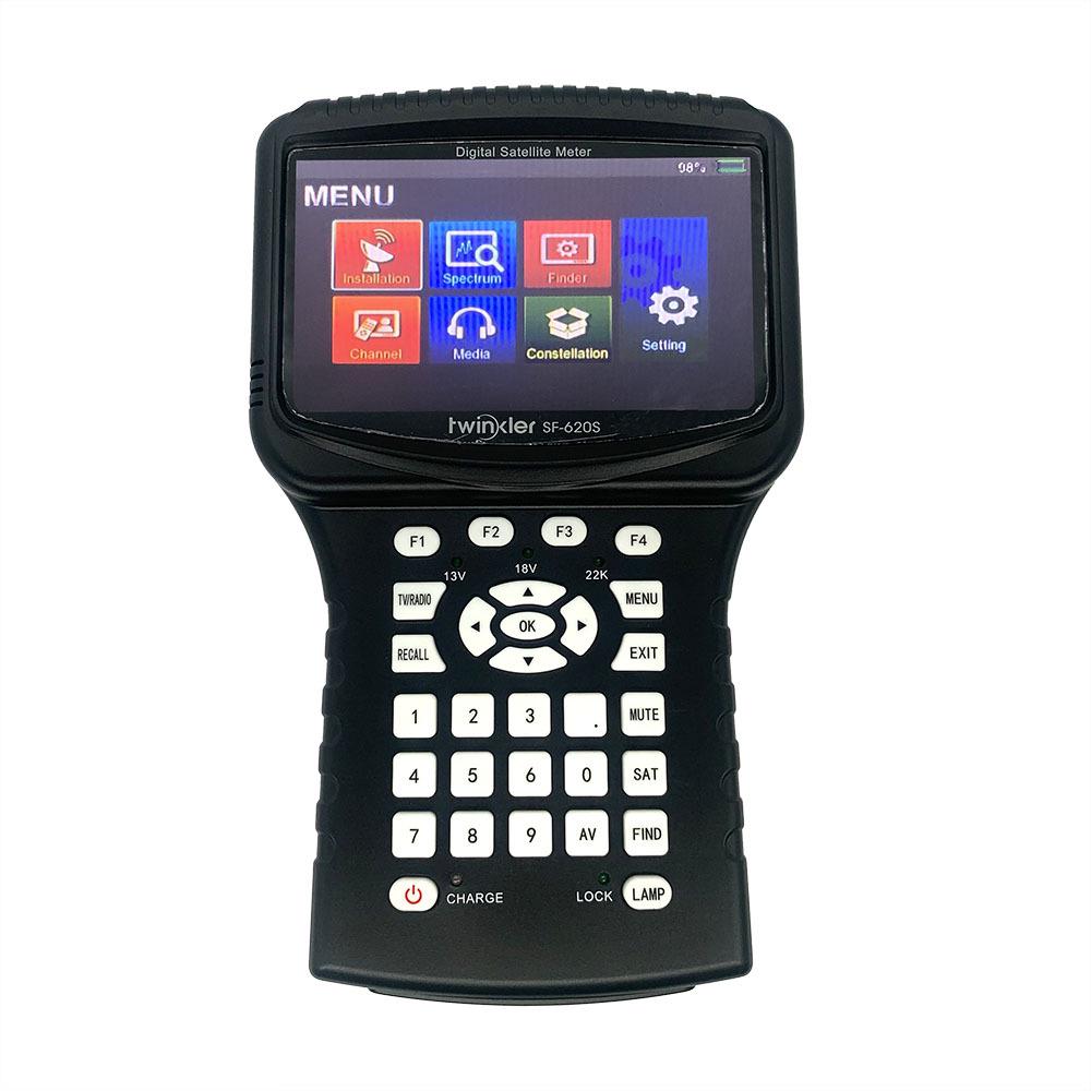 

Available: Twinkler SF-620S Portable Standard Definition Handheld Satellite Finder with 4.3 Screen. US Plug чорний