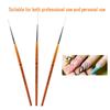 Fine Details Nail Art Liner Brush, Brush Nail Design Liner, Profesionalams
