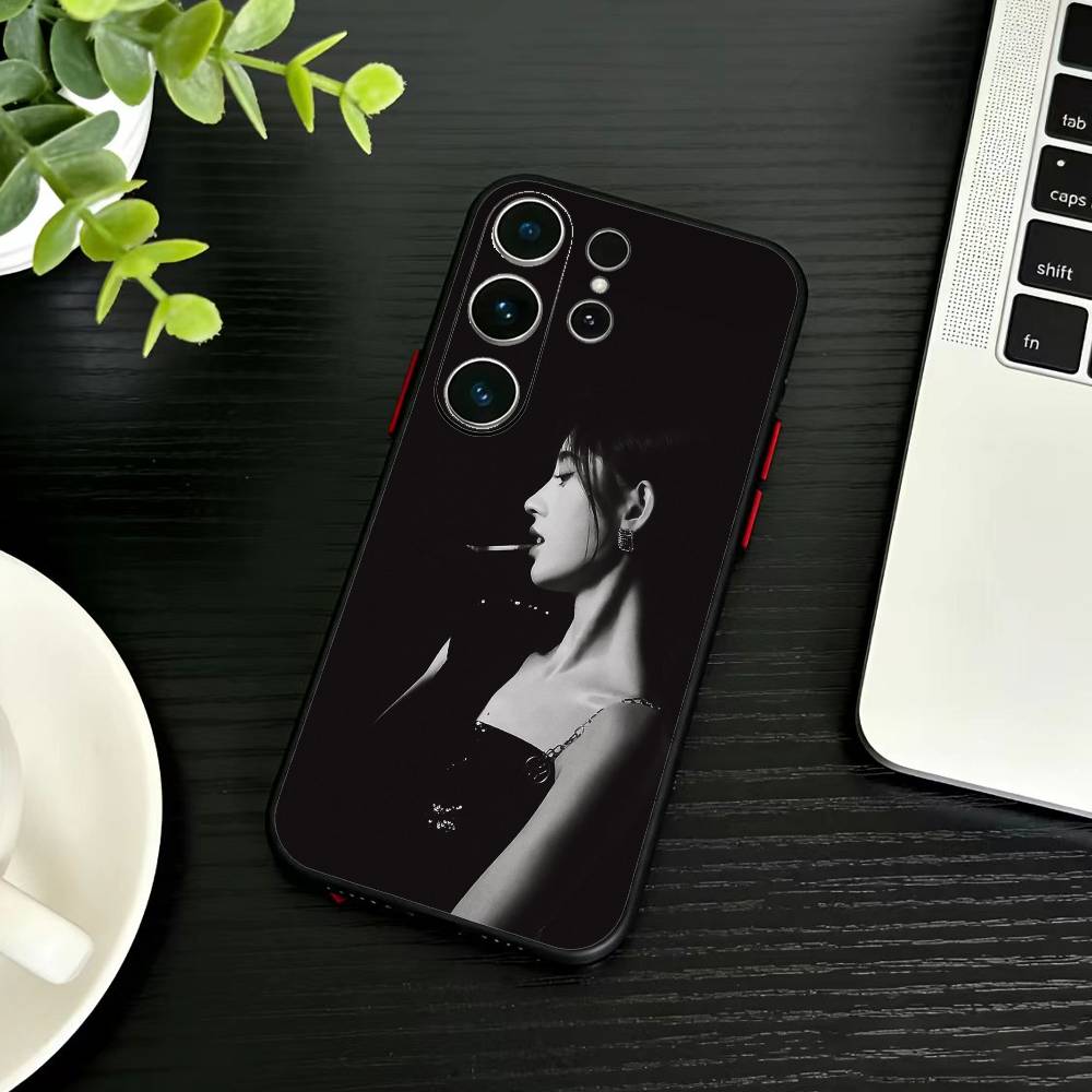 

Чехол для телефона Ju Jingyi Y- Kiku для Samsung S26, S25, S24, S23, S22, S21, S20, Plus, Fe, Lite, Другие Черный Чехол Samsung S24