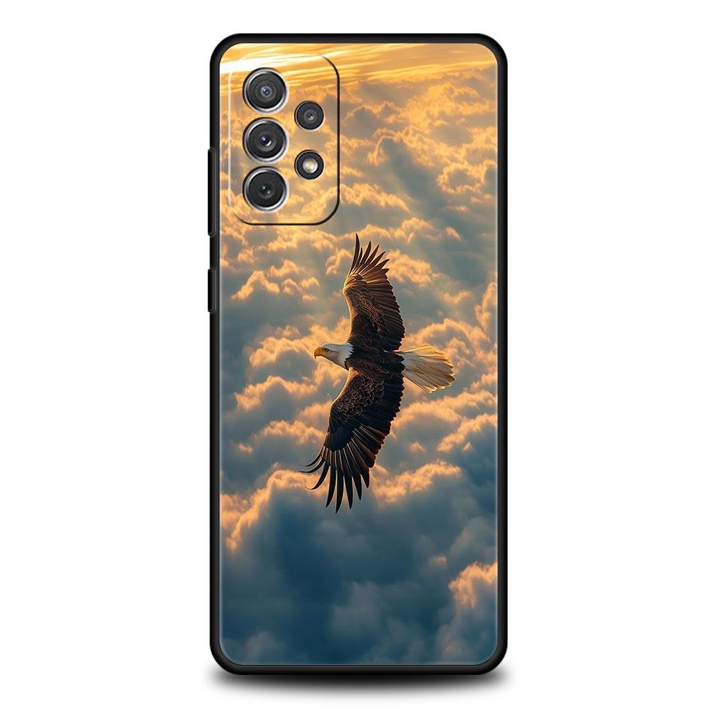 Eagle Phone Case For Samsung Galaxy A17 A07 A55 A35 A25 A15 A05s A33 5G A31 A23 A21s A13 A41 A73 A53 A51 A71 A03s S10 Plus Cover