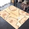 2025 New Capybara Cute Carpet Rug for Living Room Bedroom Home Sofa Decoration,Kids play Non-slip Floor Mat15