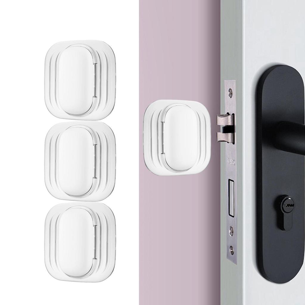 3 Stück Türgriff Anti-Kollisions-Pad Tür Stoßdämpfer Stoßfestes Silikon Wandschutz Wandaufkleber für Küche Toilettendeckel Tisch