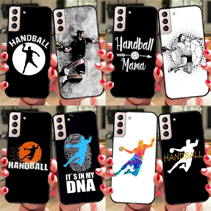 Handball Sport Case For Samsung Galaxy S23 Ultra Note 20 10 S9 S10 Plus S20 S21 FE S22 Ultra Phone Cover