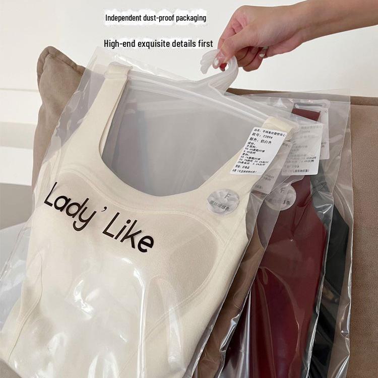 Kašmírově hedvábná bezešvá dámská zeštíhlující vesta s pevnými košíčky