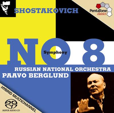CD DMITRI SHOSTAKOVICH, RUSSIAN NATION - Symphony No. 8 PTC5186084 PentaTone Class 2006 Netherland Classical Used