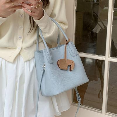 Bucket Bag French Simple Casual Shoulder Bag Spring/summer Niche Design Commuter Crossbody Bag