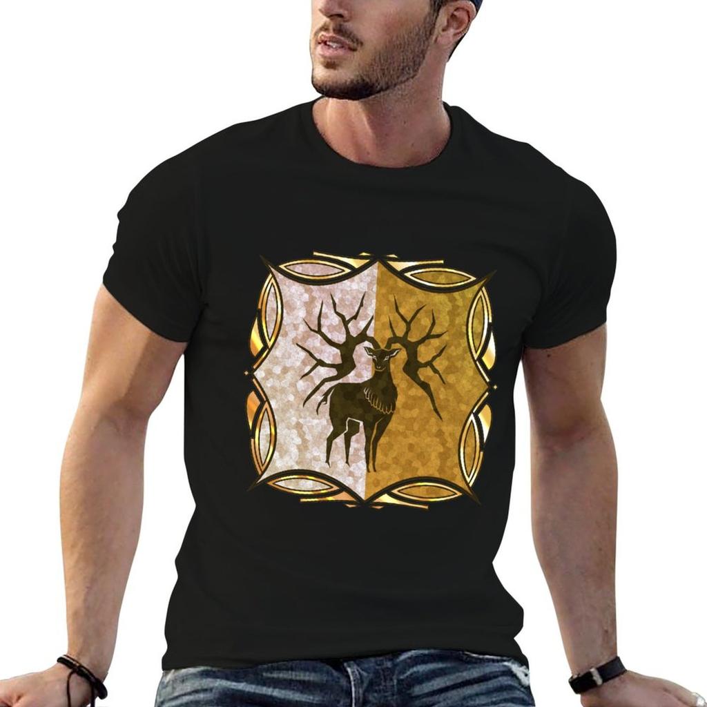 Golden Deers Fire Emblem Three Houses TShirt Vintage Anime Shirt Luxury TShirt Sweat Shirts Unisex