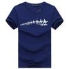Men's Casual Fashion T-shirt Cotton Men's Short Sleeved T-shirt