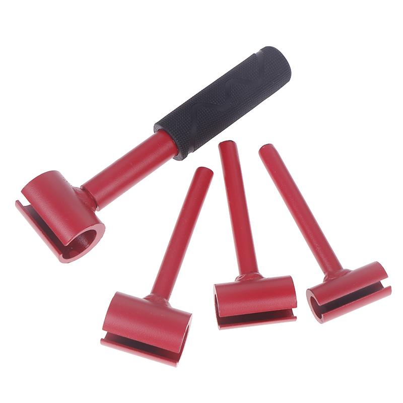 4-teiliges, verbessertes Hängenspalt-Einstellschlüsselset, schweres Türscharnier-Einstellwerkzeug, Mehrgrößen für Tür- und Schrankausrichtung