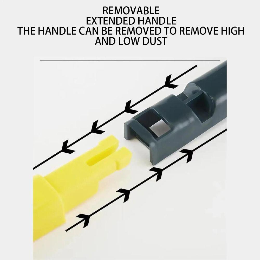 Ergonomic Window Screen Cleaning Brush Retractable Glass Cleaning Brush Mirror Scrubber  Household