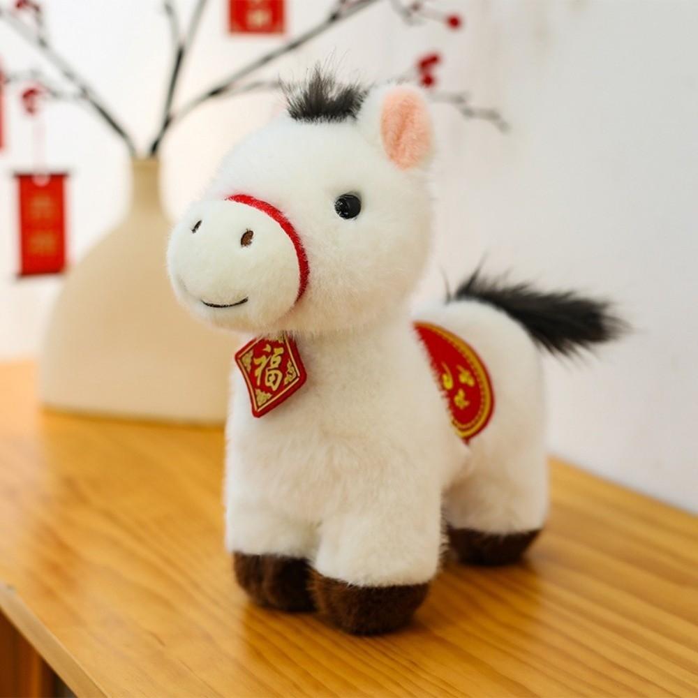 Stuffed Animal Horse Plush Doll 20cm Size Plush Stuffed Animal  Chinese Zodiac Year