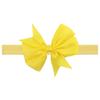 Children's headband, solid V-shaped ribbon, dovetail baby bow headband 21 colors