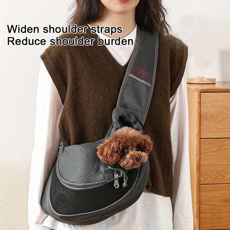 Outward Exposed Crossbody Pet Bag for Dogs On The Chest Portable and High-value Crossbody Bag for Pets