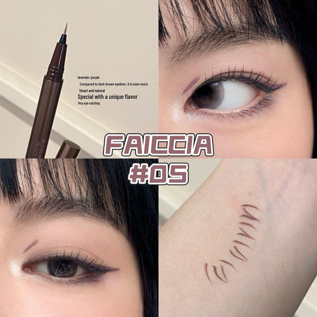 FAICCIA Ultra-Fine Waterproof Eyeliner Pen - Smudge-Proof, Quick-Drying, Professional Quality