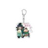 55MM Anime Laid-Back Camp Keychain Shima Rin/Inuyama Aoi/Ena Saitou  Key Chain Acrylic Model Plate Christmas Gifts