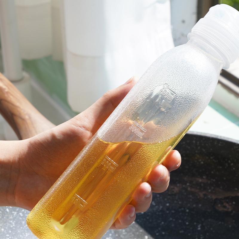 500/300ml Ölflaschenspender Küche Squeeze Ölsprühflasche für Würzmittel Ketchup Senf Essig Olivenöl Kochen BBQ-Werkzeuge
