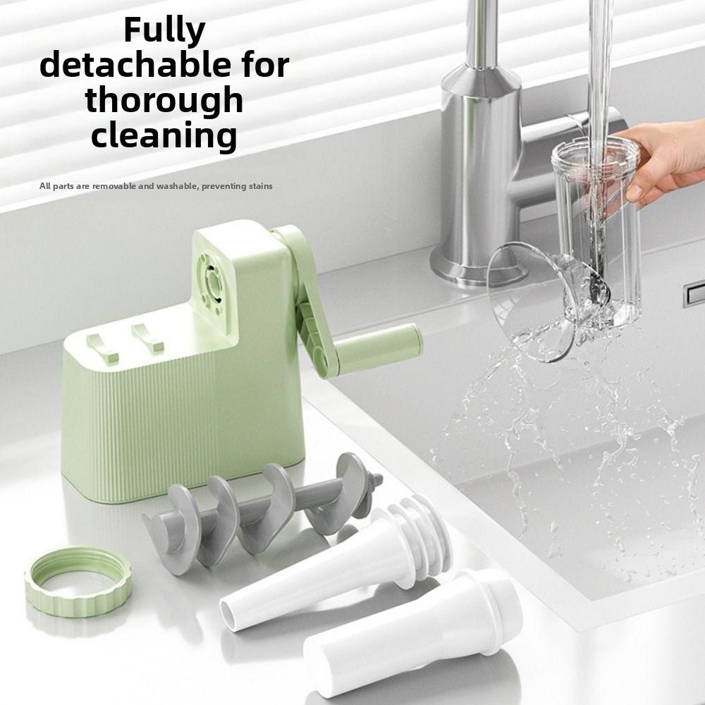 Homemade Manual  Sausage Stuffer Large Capacity Meat Grinder Filling Maker  Home Cooking