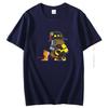 Rescues Cat T Shirt Fashion Unisexs Short Sleeve Tshirts Firefighter Hero Fight Fire Graphic T Shirts Summer Unisexs Clothing