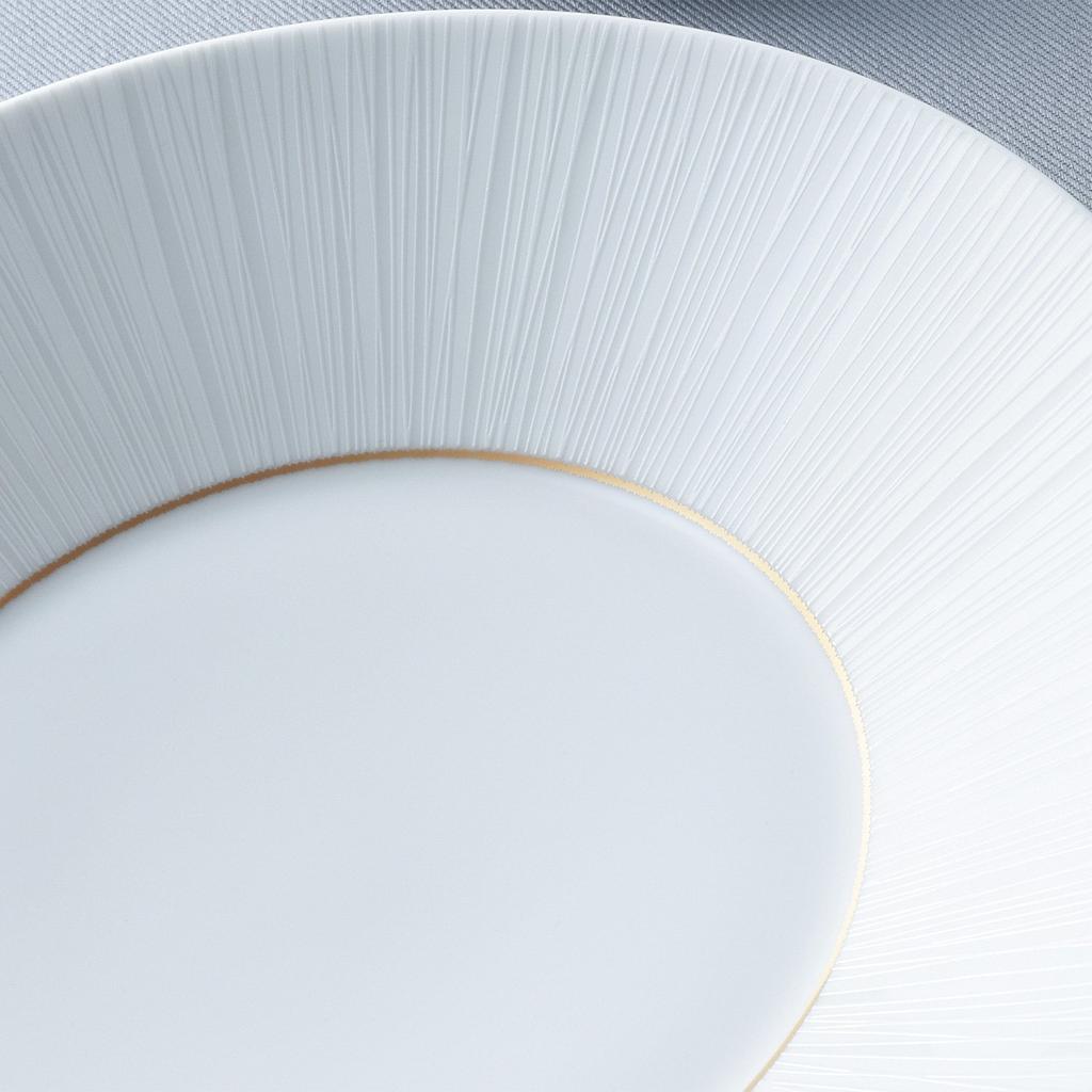 Noritake Deep Plate, 27.5cm, 1140cc, Neige Fine Porcelain, T5516A/1642