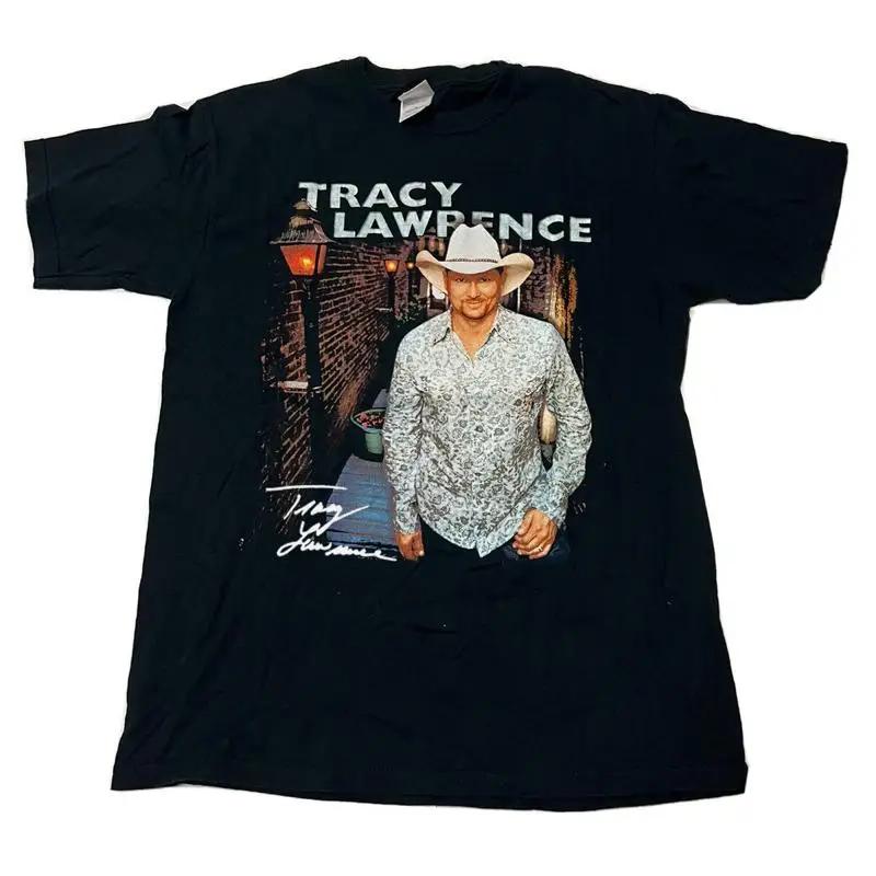 

Tracy Lawrence Country Music Tour Cities T Shirt Full Size Ub319 5XL різнокольоровий