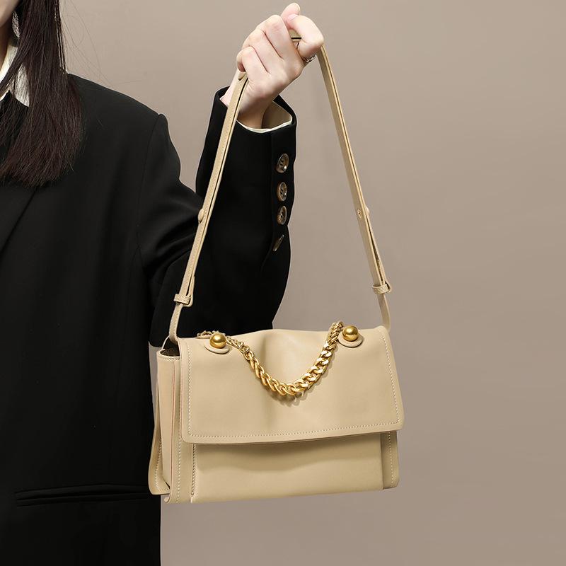 

Новая сумка-почтальон через плечо, универсальная женская сумка подмышкой, высококачественная сумка из натуральной кожи большой вместимости через плечо