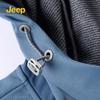 JEEP Men's Hooded Outdoor Windproof Rain Jacket