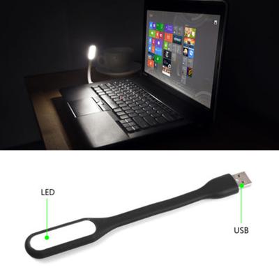 Black Mini PC Computer Reading Flexible USB LED Light Bright Keyboard Lamp