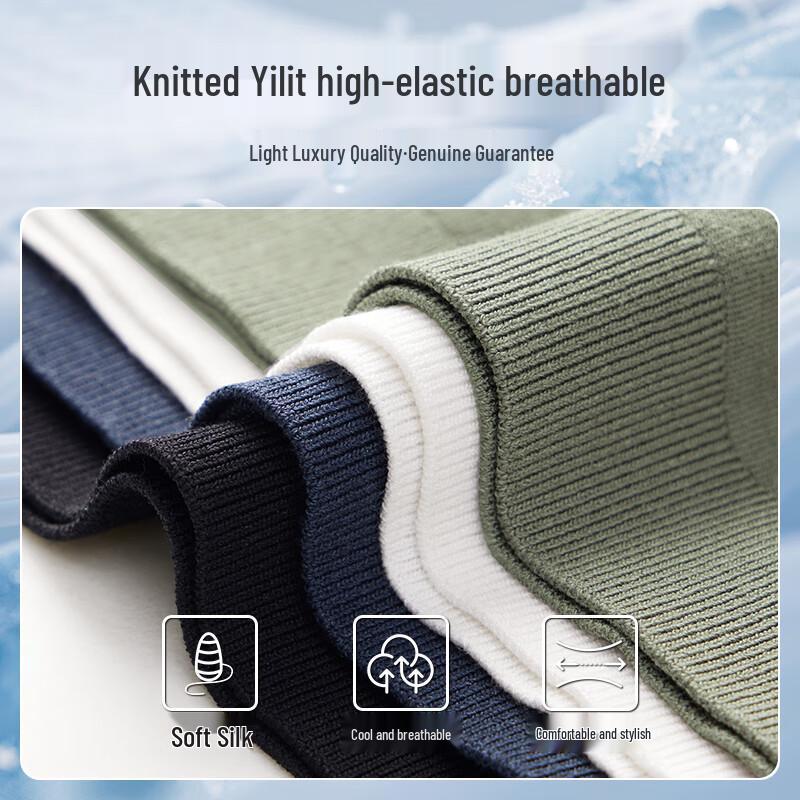 MONTAGUT Men's Summer Breathable Polo Shirt