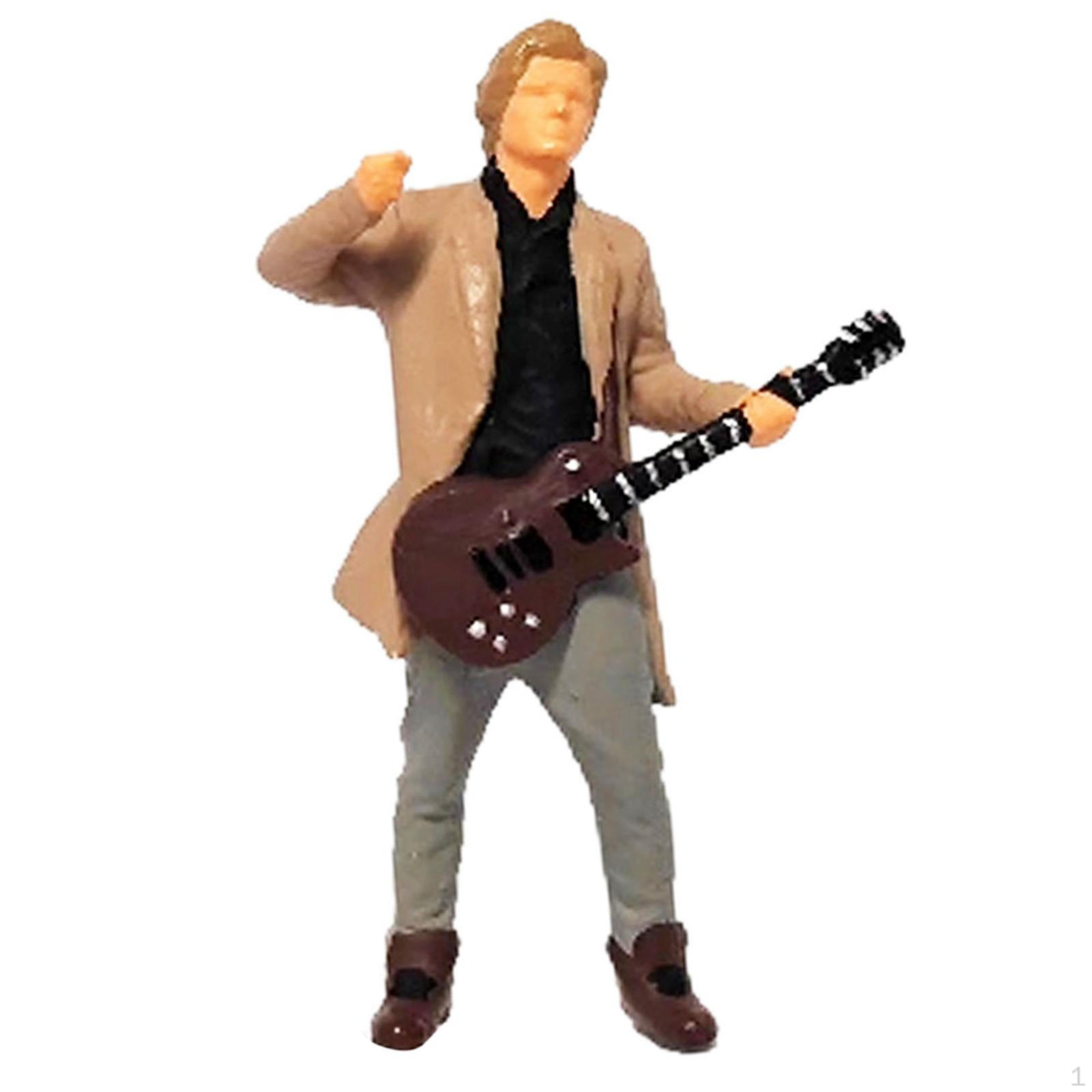 Collectible Figure for Desktop Decoration - 1:64 Scale Khaki suit