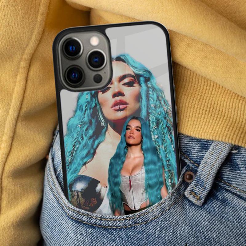 Hot KAROL G Soft Phone Case for iPhone 17 Air 16e Pro Max 15 Pro 13 14 Plus 11 12 MagSafe Magnetic Coque
