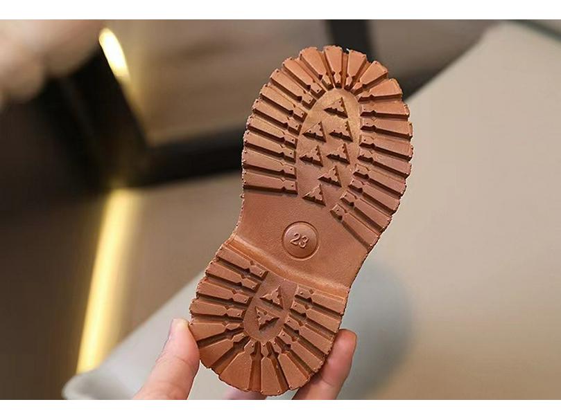 2025 Spring & Autumn Fashion Casual Little Leather Boots for Boys & Girls