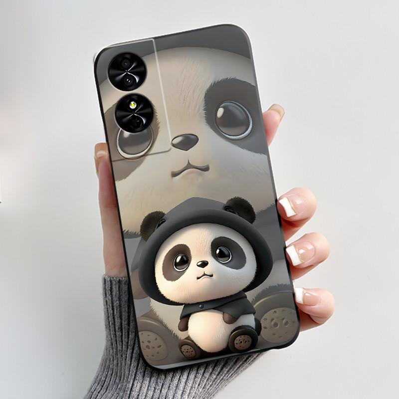 Phone Case For TCL 40 NxtPaper Back Cover Cute Rabbit Cat Funda Silicone Soft Coque For TCL 40 NxtPaper 4G Shockproof Case Shell