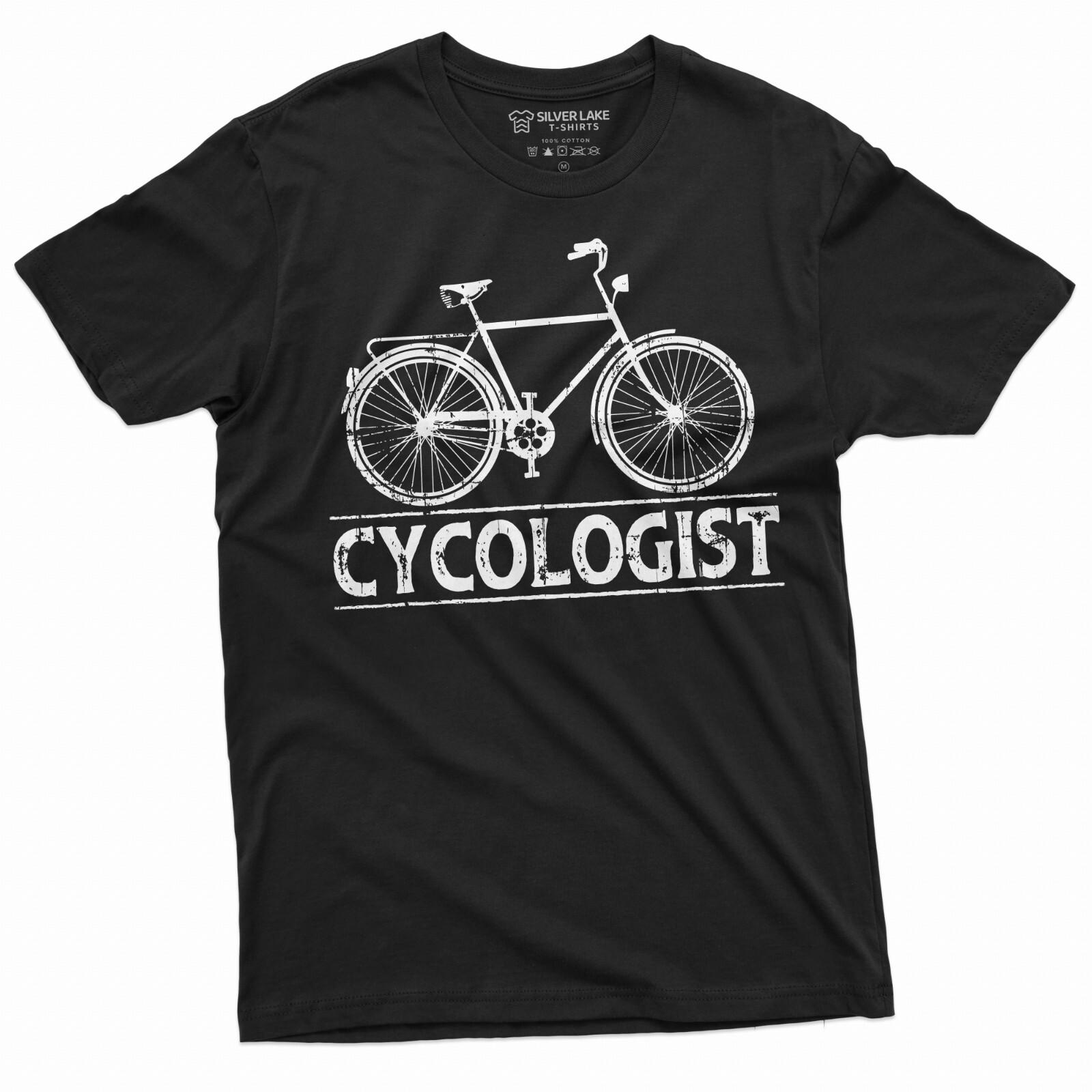 CycologisT Shirt Mens Womens Tees Top Cool Bike Biker T-Shirt Mens Womens Tees Top Cycling Lover Tee Biker Gift Ideas S
