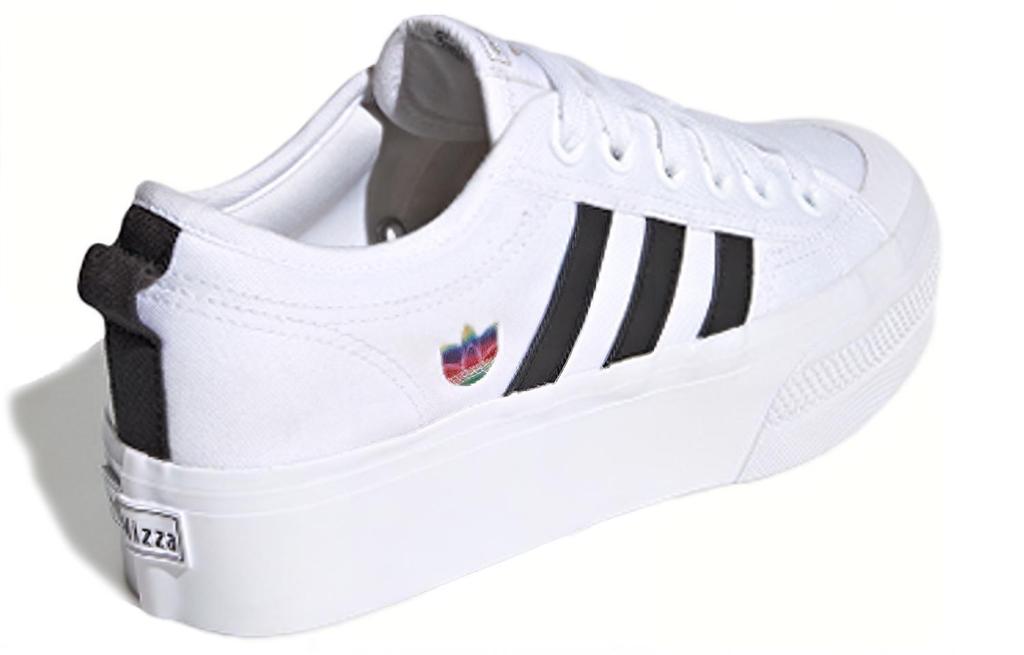 Women's Sneakers Adidas Wmns Nizza Platform 'Colorful Trefoil'