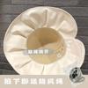 New bucket hat sun hat versatile sun hat big eaves hat bow face covering sun protection hat summer women