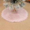 Christmas Tree Skirt Decoration Rustic Round Farmhouse Supplies Reusable Decor Xmas