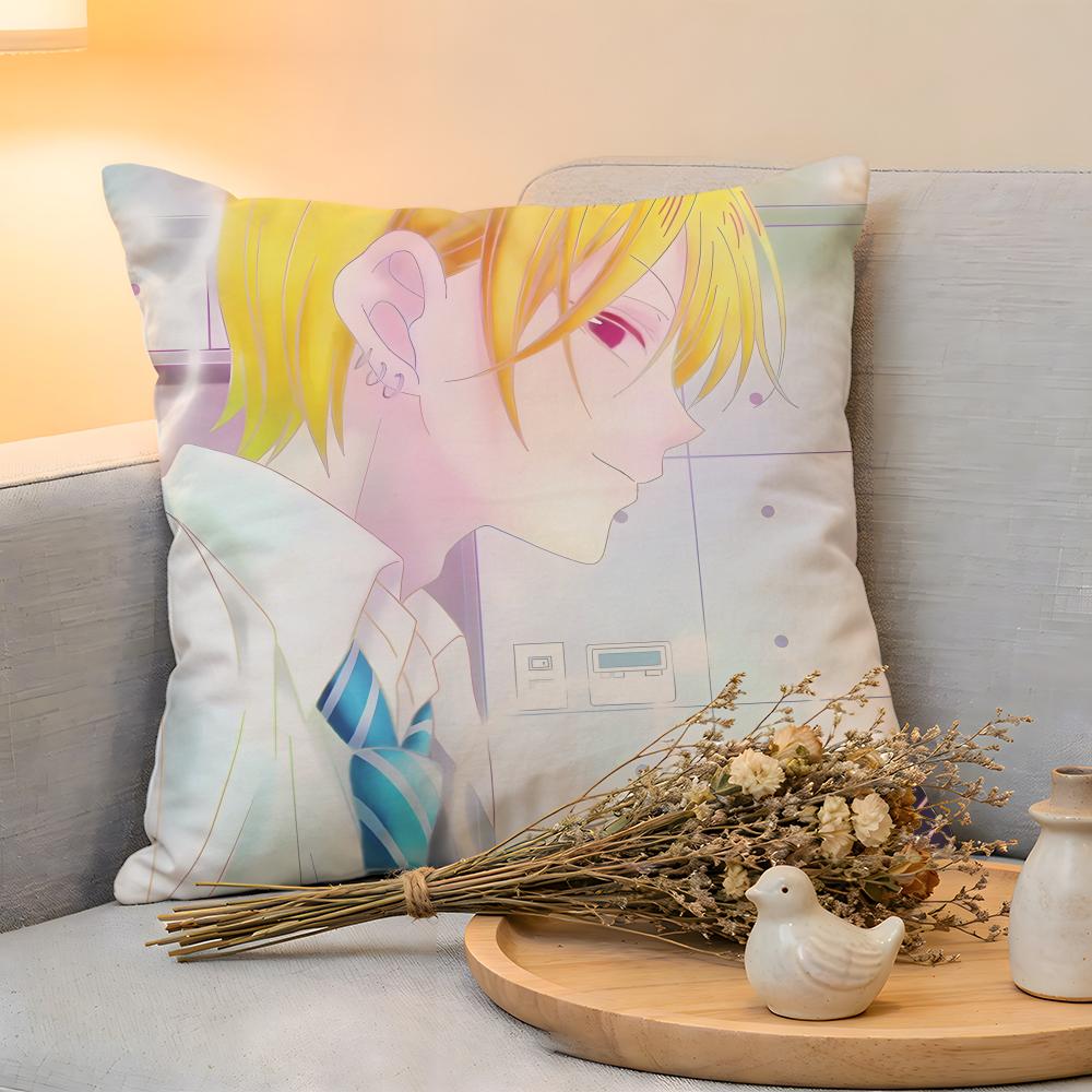 

Cushion Cover Linen SkinFriendly Soft Decorative Case For Sofa Home Decor Anime Nonymous Noise Pillow cover 30x30cm