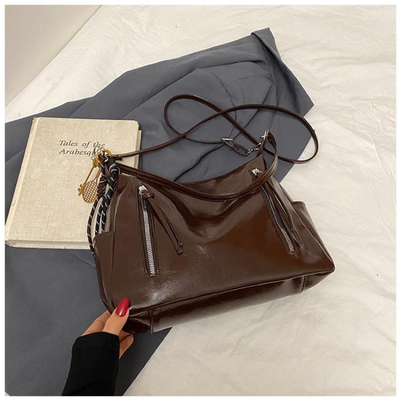 

Новая модная повседневная сумка-тоут большой вместимости, высококлассная текстура, универсальная для поездок на работу, сумка через плечо для женщин no pendant