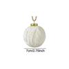 Festive Atmosphere Christmas Ball Ornaments Crochet Holiday Decor Celebratory Vibe Cozy Touch Lightweight Build